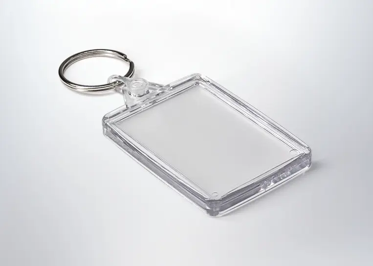 Llavero rectangular personalizado